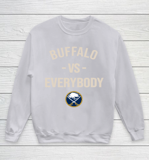 Buffalo Sabres Vs Everybody Youth Sweatshirt 3
