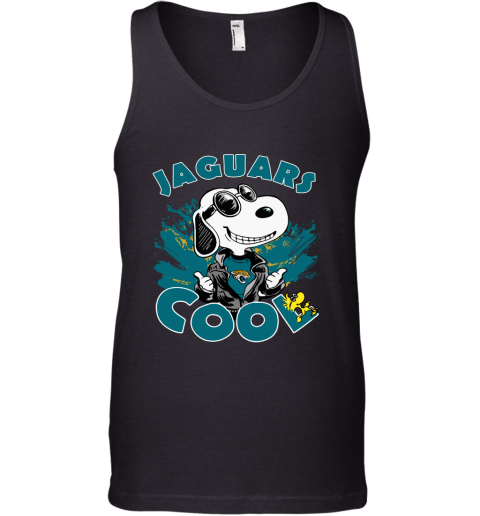 Jacksonville Jaguars Snoopy Joe Cool We're Awesome Tank Top