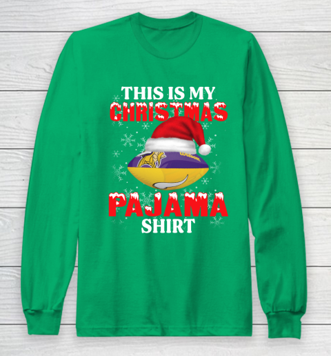 Minnesota Vikings This Is My Christmas Pajama Shirt NFL Long Sleeve T-Shirt 4