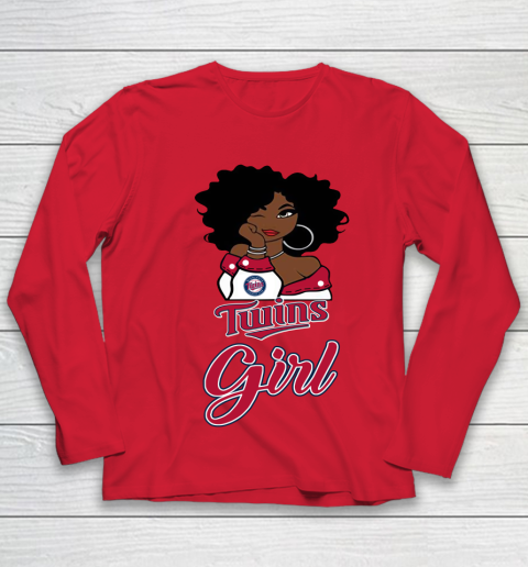 Minnesota Twinss Girl MLB Youth Long Sleeve 10