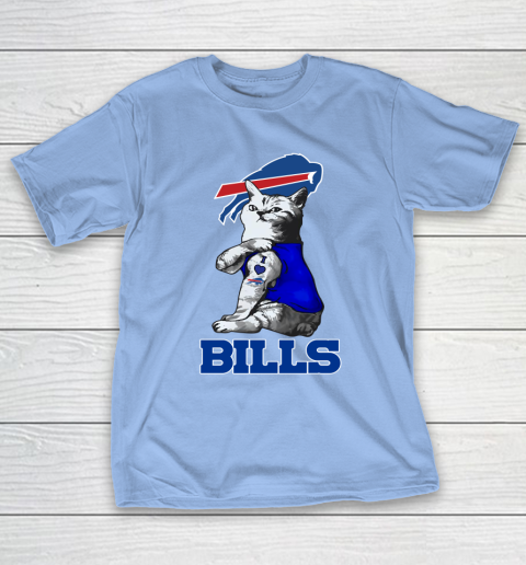 NFL Football My Cat Loves Buffalo Bills T-Shirt 20