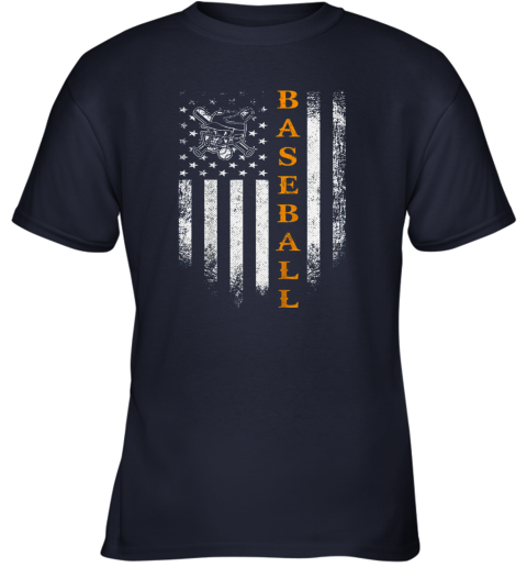 0vsi vintage usa baseball distressed american flag patriotic gift youth t shirt 26 front navy