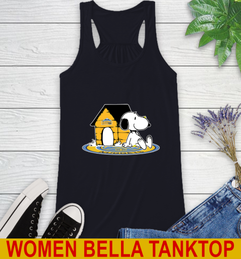 NBA Basketball Denver Nuggets Snoopy The Peanuts Movie Shirt Racerback Tank 10