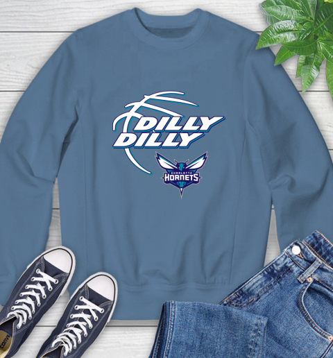 NBA Charlotte Hornets Dilly Dilly Basketball Sports Sweatshirt 7