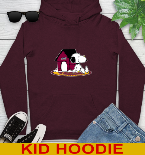 NBA Basketball Cleveland Cavaliers Snoopy The Peanuts Movie Shirt Youth Hoodie 7