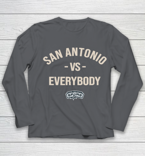 San Antonio Spurs Vs Everybody Youth Long Sleeve 6