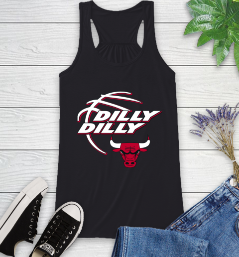 NBA Chicago Bulls Dilly Dilly Basketball Sports Racerback Tank 2