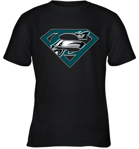 We Are Undefeatable The Philadelphia Eagles x Superman NFL Youth T-Shirt
