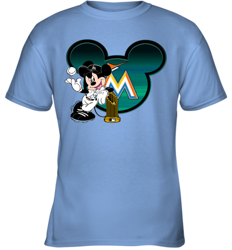 MLB Miami Marlins The Commissioner's Trophy Mickey Mouse Disney