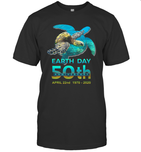 Earth Day 50Th Anniversary April 22Nd 1970 2020 Signatures T-Shirt
