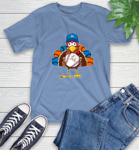 Miami Marlins Turkey thanksgiving T-Shirt 11