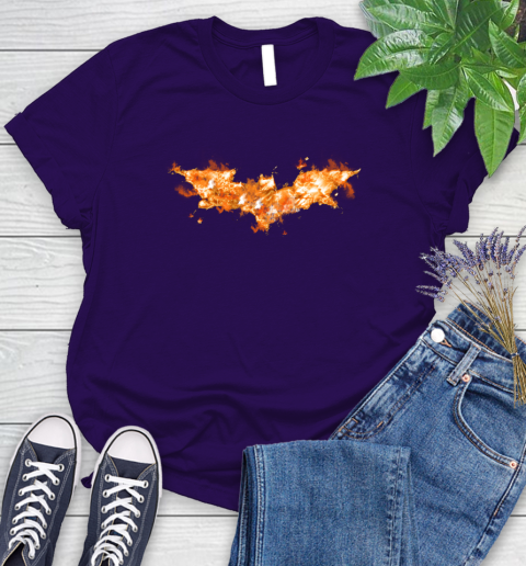 NBA San Antonio Spurs Batman Logo DC Basketball Sports Shirt Women's T-Shirt 4