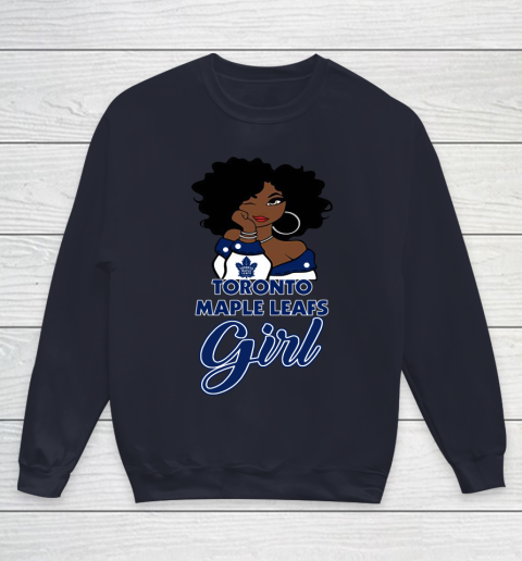 Toronto Maple Leafs Girl NHL Youth Sweatshirt 3