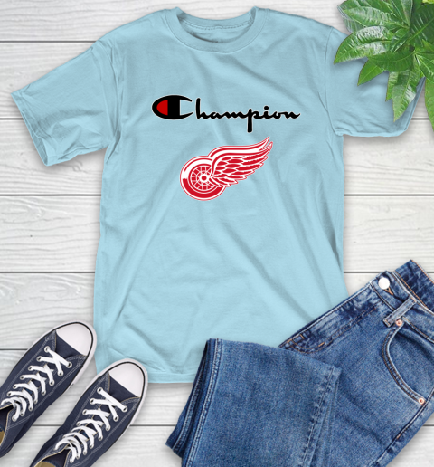 NHL Hockey Detroit Red Wings Champion Shirt T-Shirt 12
