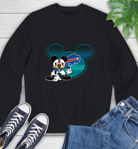 NFL Buffalo Bills Mickey Mouse Disney Football T Shirt Sweatshirt 2
