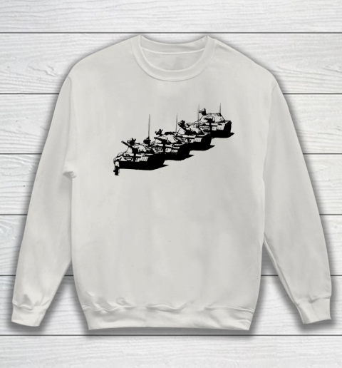 Tank Man Art Sweatshirt 8