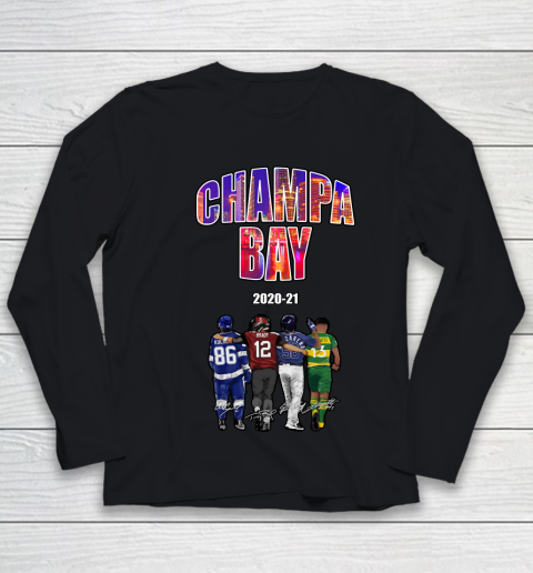Champa Bay 2020 2021 Player Youth Long Sleeve