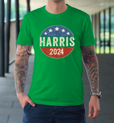 Kamala Harris 2024 For President Campaign US Flag T-Shirt 5