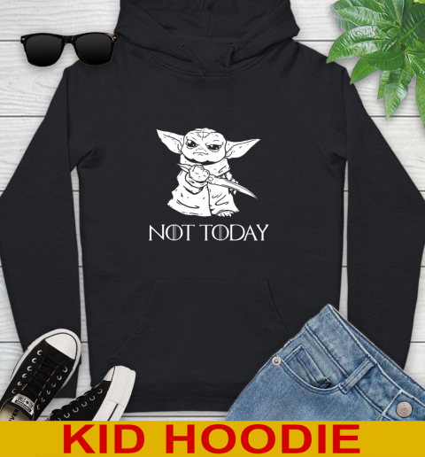 Not Today Game Of Thrones Star Wars Baby Yoda Shirt 128