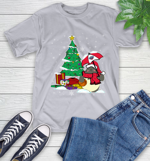 New Orleans Pelicans NBA Basketball Cute Tonari No Totoro Christmas Sports T-Shirt 6