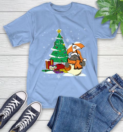 New York Knicks NBA Basketball Cute Tonari No Totoro Christmas Sports T-Shirt 12