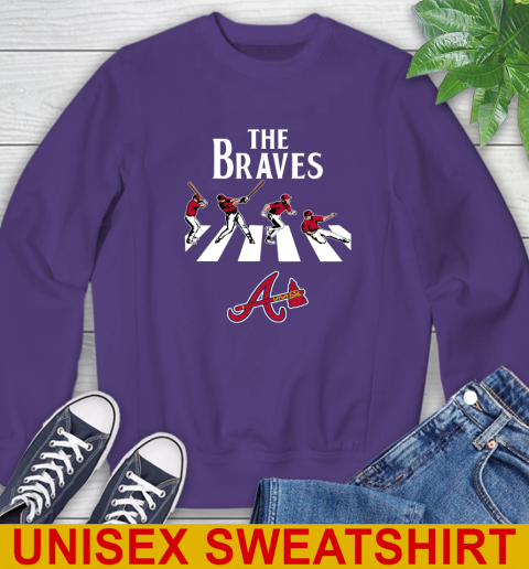 MLB Baseball Atlanta Braves The Beatles Rock Band Shirt Sweatshirt 5 MLB Baseball Atlanta Braves The Beatles Rock Band Shirt Sweatshirt - Image 5
