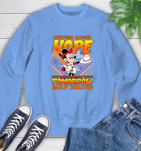 Philadelphia Phillies MLB Baseball Mickey Disney Never Lose Hope Sweatshirt 11