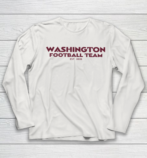 Washington Football Team Est 2020 Youth Long Sleeve 8