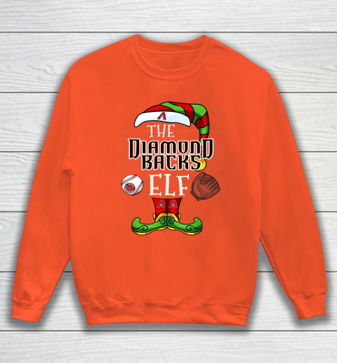 Arizona Diamondbacks Christmas ELF Funny MLB Sweatshirt 3