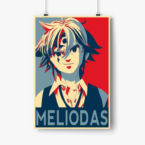 The Seven Deadly Sins Meliodas Athletic Type T-Shirt