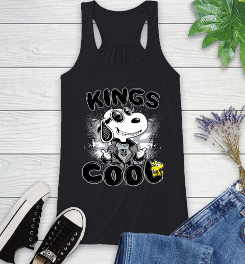 NHL Hockey Los Angeles Kings Cool Snoopy Shirt Racerback Tank