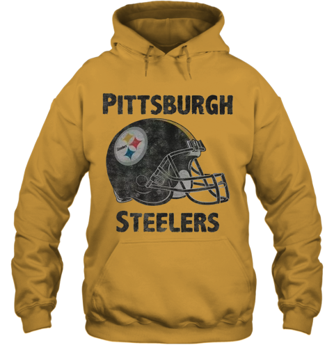 Pittsburgh Steelers Logo Helmet Hoodie 