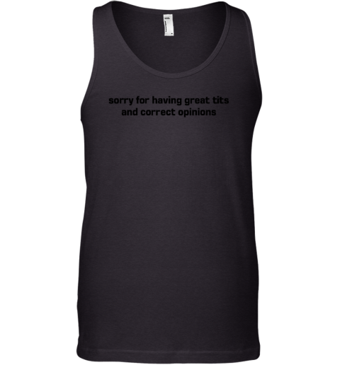 Misha Collins Sorry For Having Great Tits And Correct Opinions Tank Top