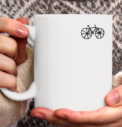 UMANO BICYCLE Ceramic Mug 11oz - Image 3