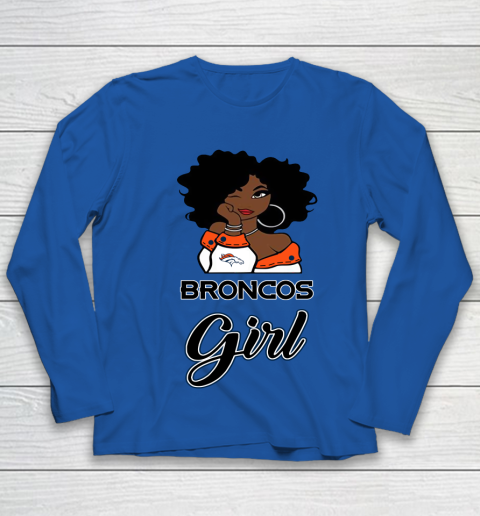 Denver Broncos Girl NFL Youth Long Sleeve 9