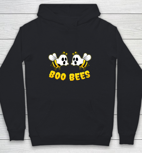 Halloween Boo Bees Ghost Matching Couples Family Funny Gift Youth Hoodie