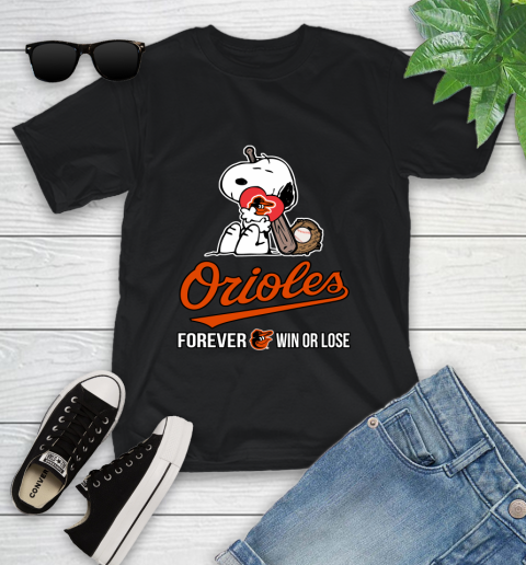 MLB The Peanuts Movie Snoopy Forever Win Or Lose Baseball Baltimore Orioles 104