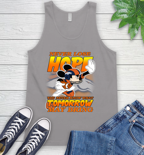 Denver Broncos NFL Football Mickey Disney Never Lose Hope Tank Top 3