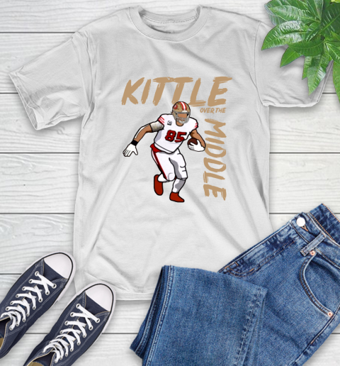 George Kittle Kittle Over the Middle San Francisco Shirt 2