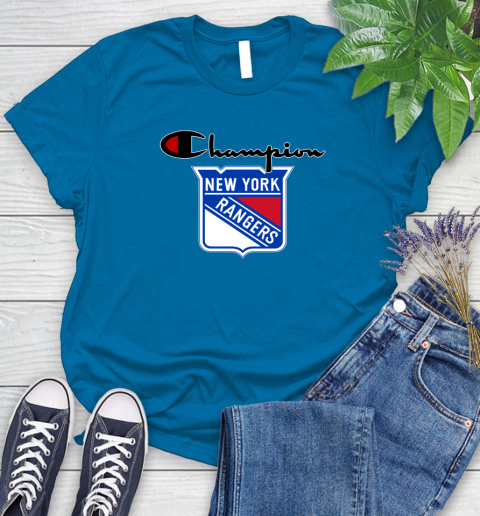 NHL Hockey New York Rangers Champion Shirt Women's T-Shirt 5