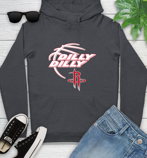 NBA Houston Rockets Dilly Dilly Basketball Sports Youth Hoodie 8