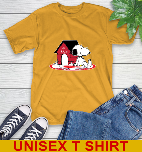 MLB Baseball Boston Red Sox Snoopy The Peanuts Movie Shirt T-Shirt 3