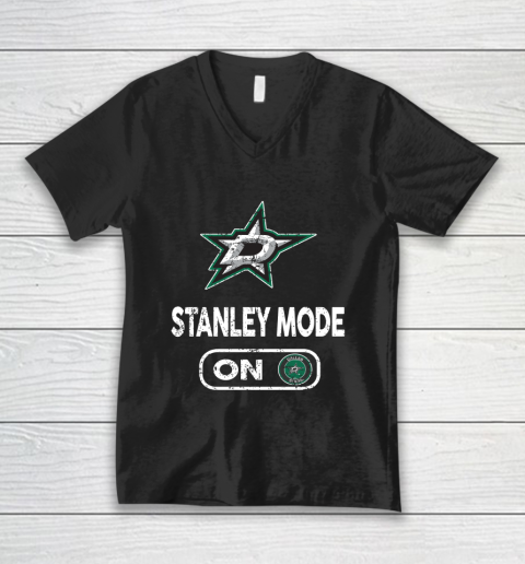 Dallas Stars Stanley Mode On V-Neck T-Shirt