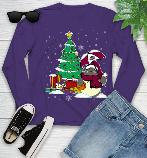Cleveland Cavaliers NBA Basketball Cute Tonari No Totoro Christmas Sports Youth Long Sleeve 4