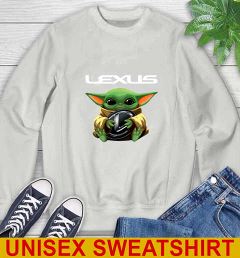 Star Wars Baby Yoda Hugs Lexus Car Shirt 29