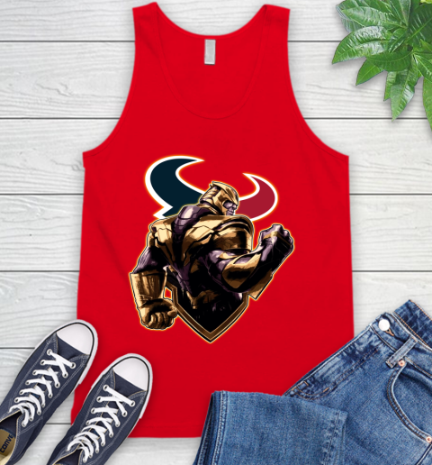 NFL Thanos Avengers Endgame Football Sports Houston Texans Tank Top 6