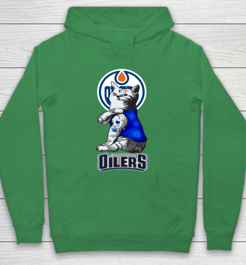 NHL My Cat Loves Edmonton Oilers Hockey Hoodie 5