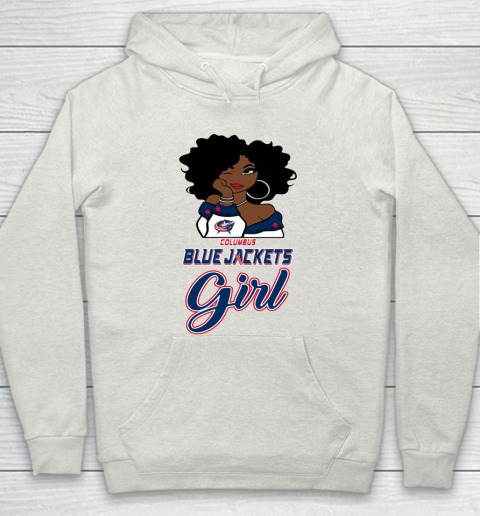 Columbus Blue Jackets Girl NHL Hoodie 12