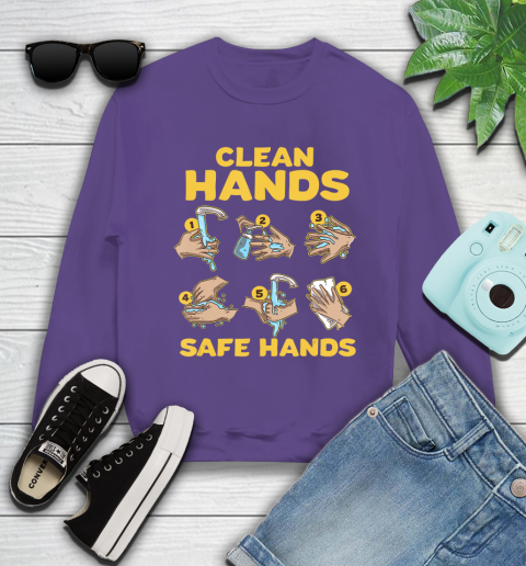 Nurse Shirt Washing Clean Hands Safe Hand Hygiene Wash Save T Shirt Sweatshirt 4