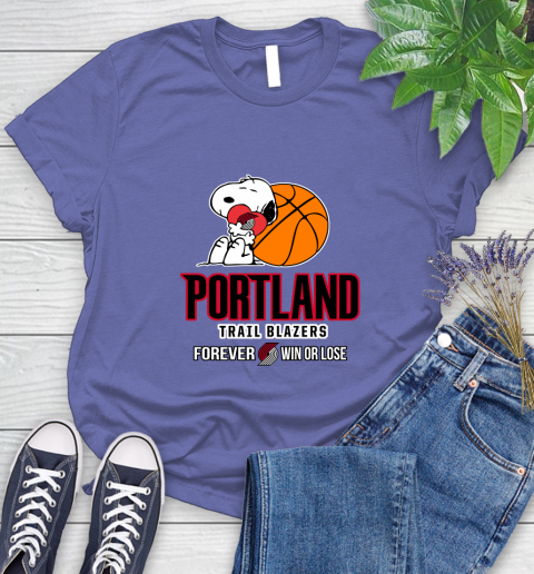 NBA The Peanuts Movie Snoopy Forever Win Or Lose Basketball Portland Trail Blazers_000 101